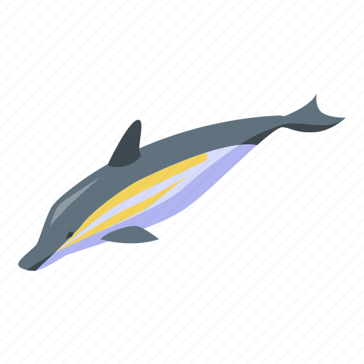 Dolphin, sea animal icon - Download on Iconfinder