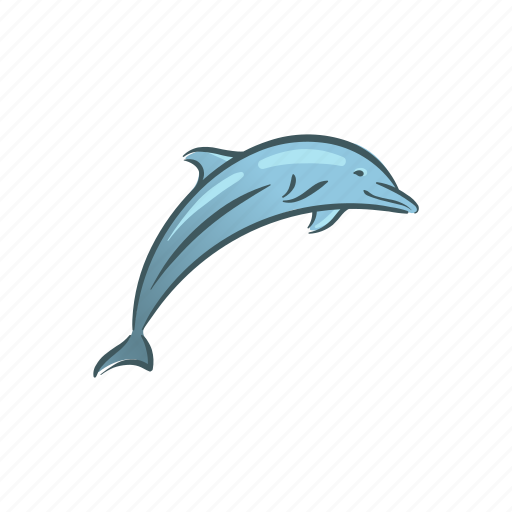 Dolphins, fish, dolphin, mammal, ocean, animal, sea icon - Download on Iconfinder