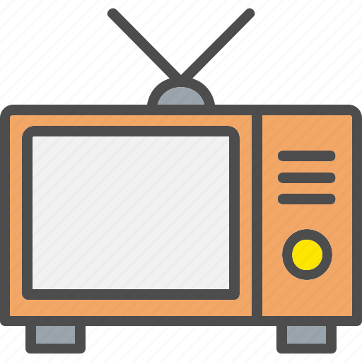 Box, television, telly, tv, show, watch icon - Download on Iconfinder