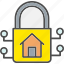 control, home, lock, padlock, security, smart 