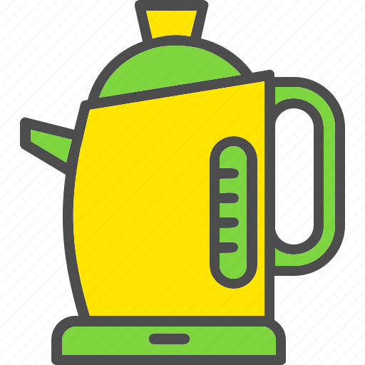 Electric, hot, kettle, teapot, water icon - Download on Iconfinder