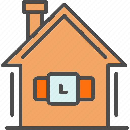 House, internet, smart, things, watch icon - Download on Iconfinder