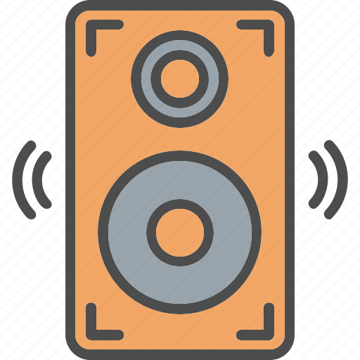 Speaker, amplify, loud, music, sound, 1 icon - Download on Iconfinder