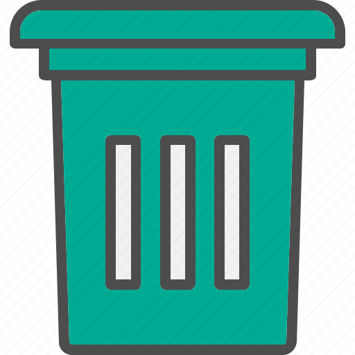 Trash, can, delete, recycle, remove, throw, away icon - Download on Iconfinder