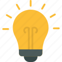bright, bulb, ideas, light, lit, smart, solution