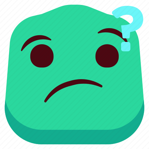 Face, confused, wonder, emoji, emotion, expression, smiley icon - Download on Iconfinder