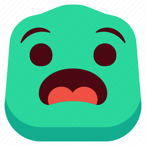 Face, very, surprised, emoji, emotion, expression, avatar icon - Download on Iconfinder