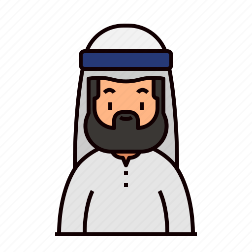 Avatar, arab, arabian, face, head, character, people icon - Download on Iconfinder