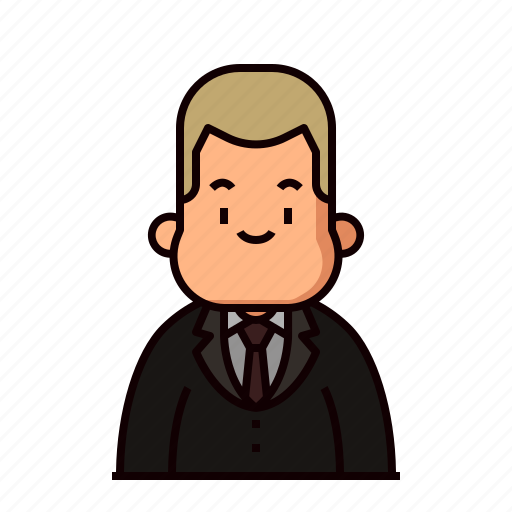 Avatar, big, boss, bussinessman, face, head, character icon - Download on Iconfinder