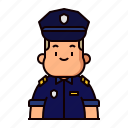 avatar, police, cop, face, head, character