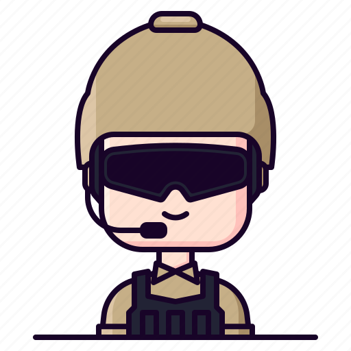 Army, avatar, male, profession, soldier icon - Download on Iconfinder