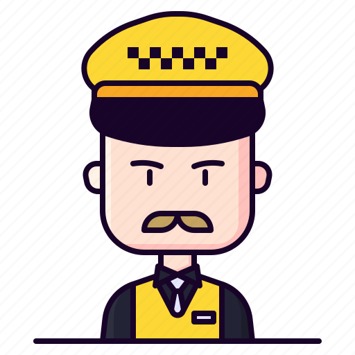Avatar, driver, male, profession, taxi icon - Download on Iconfinder