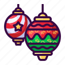 ball, christmas, ornament, star, winter