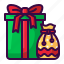 birthday, christmas, gift, giftbox, winter 
