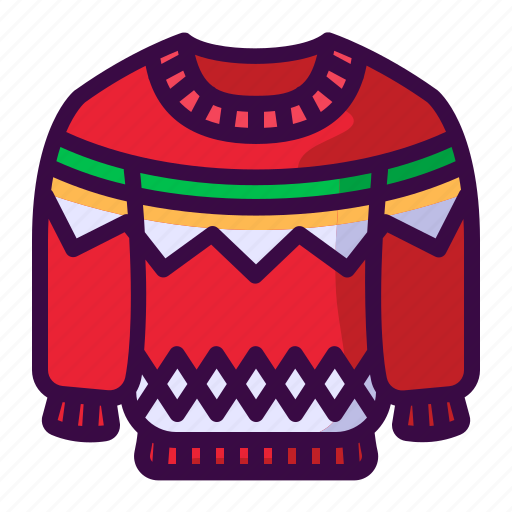 Christmas, clothes, pullover, sweater, winter icon - Download on Iconfinder