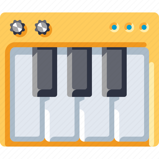 Audio, instrument, keyboard, music, musical, piano icon - Download on Iconfinder