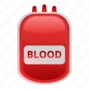 bag, blood, donor, heart, medical, package