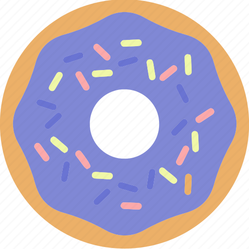 Bread, dessert, donuts, doughnuts, food, pastries, sprinkles icon - Download on Iconfinder