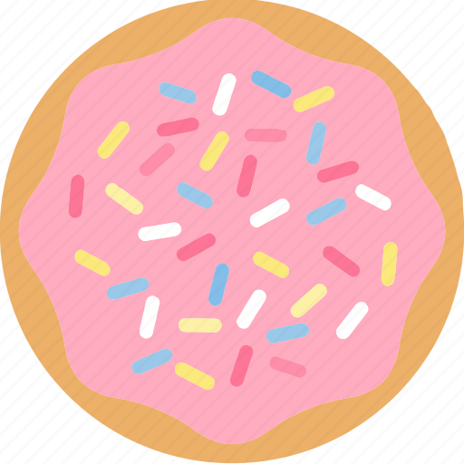 Bread, dessert, donuts, doughnuts, food, pastries, sprinkes icon - Download on Iconfinder