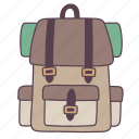 backpack, bag, luggage, travel, baggage