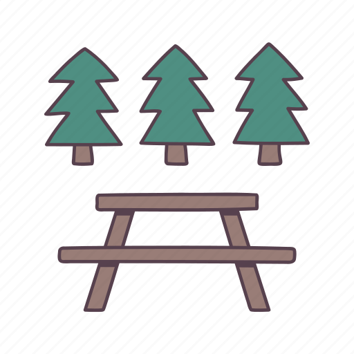 Camping, forest, national, park, woods icon - Download on Iconfinder