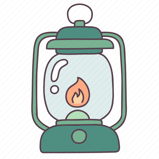 Camping, lamp, lantern, light, outdoor icon - Download on Iconfinder