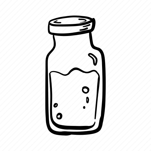 Bottle, soft drink, water, beverage, doodle, ice, drink icon - Download on Iconfinder