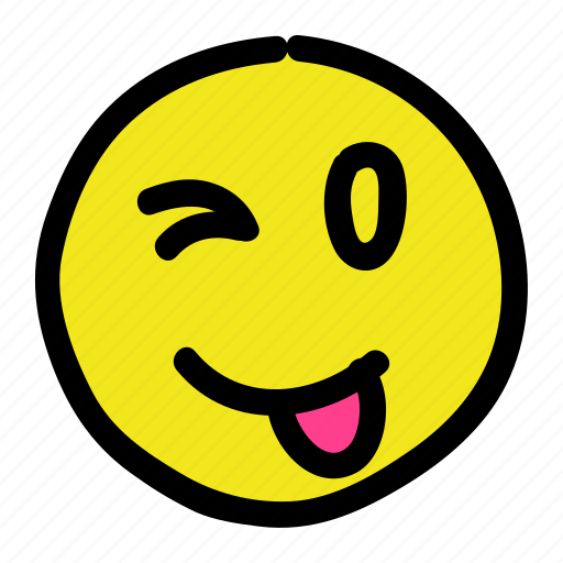 Emoticon, smile, smiley, tongueout icon - Download on Iconfinder