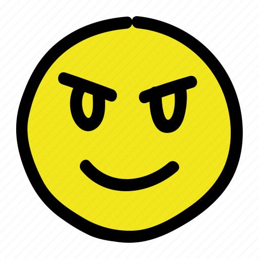 Angry, devil, emoticon, smiley icon - Download on Iconfinder