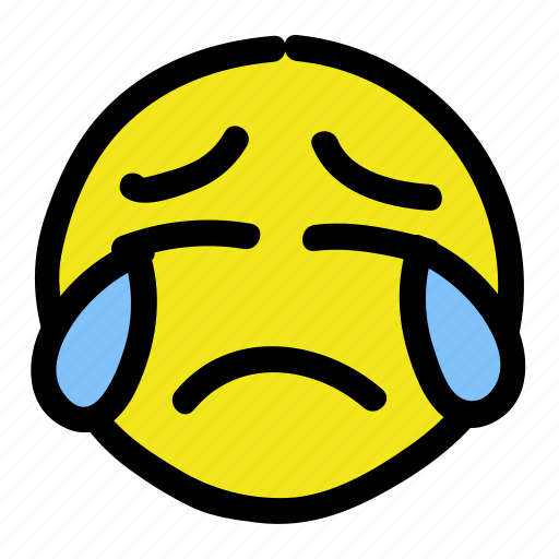 Cry, emoticon, sad, smiley icon - Download on Iconfinder