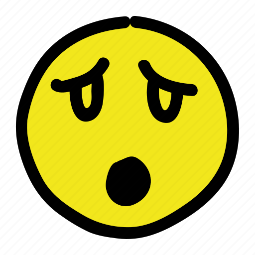 Emoticon, sad, shock, smiley icon - Download on Iconfinder