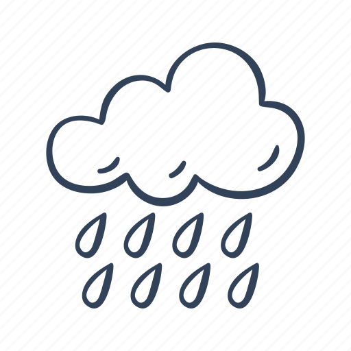 Heavy rain, weather, forecast, climate, metereology, rain, rainy icon - Download on Iconfinder
