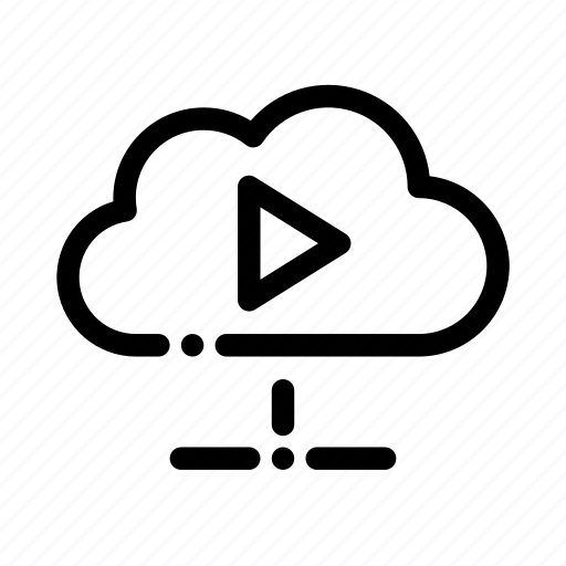 Cloud, video, clip, vpn icon - Download on Iconfinder