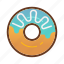 donut, doughnut 