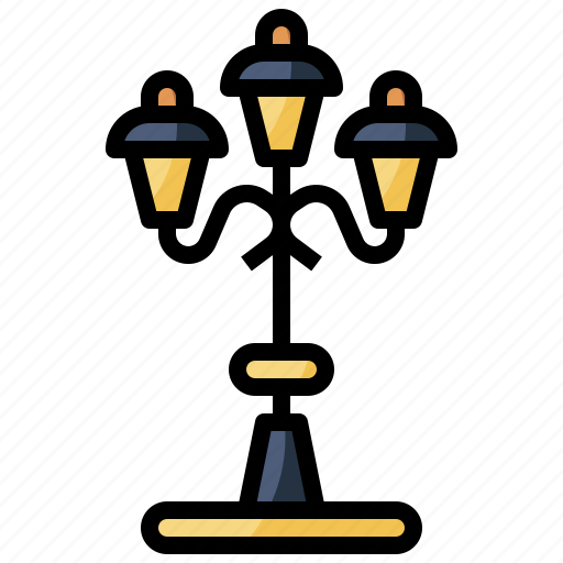 Bulb, illumination, lamp, light, lights, street, urban icon - Download on Iconfinder