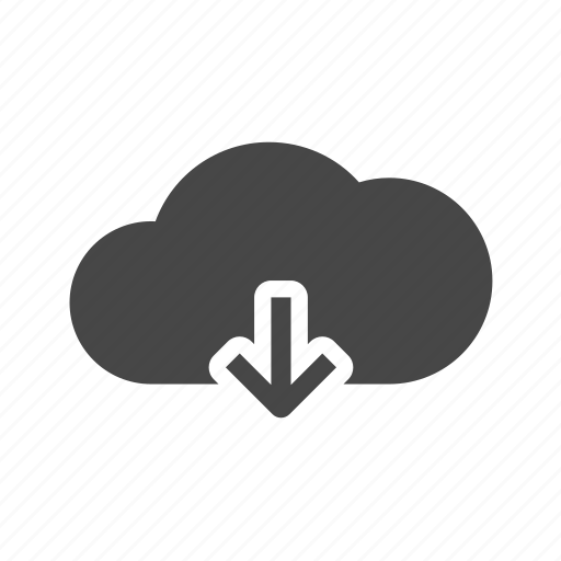Cloud, cloud computing, down, download icon - Download on Iconfinder