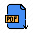 document, download, file, pdf