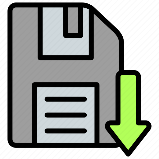 Download, save, document, file, data, download file icon - Download on Iconfinder