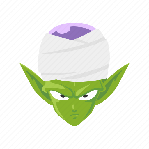 Alien, anime, big green, cartoons, dragon ball, piccolo, pikkoro icon - Download on Iconfinder