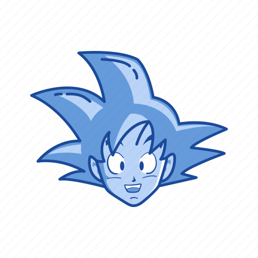 Anime, cartoon, dragon ball, goku, kakarot, saiyan, son goku icon - Download on Iconfinder