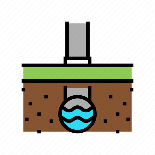 Pipeline, drainage, equipment, water, system, road icon - Download on Iconfinder