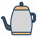teapot, tea, kettle, cup, drink