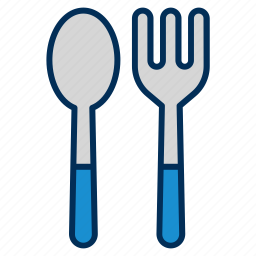 Fork, spoon, restaurant, kitchen icon - Download on Iconfinder
