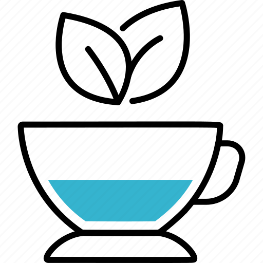 Tea, leaf, drink, cup icon - Download on Iconfinder