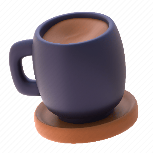 Coffee, drink, beverage 3D illustration - Download on Iconfinder