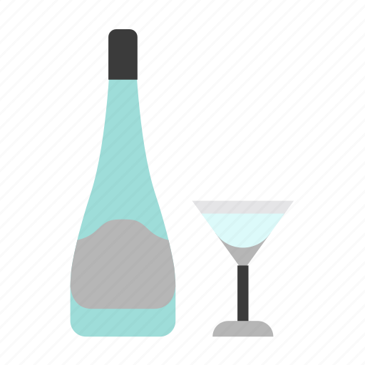 Drink, bottle, martini, vermouth, wine, alcohol, tonic icon - Download on Iconfinder
