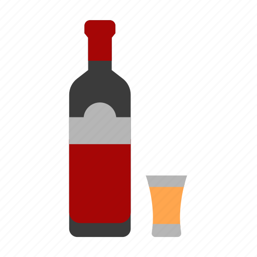 Alcohol, drink, bottle, rum, beverage, bar, vodka icon - Download on Iconfinder