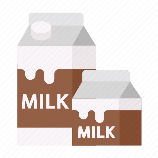 Box, breakfast, food, milk, baking, dairy, drink icon - Download on Iconfinder