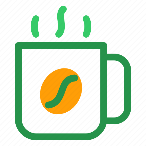 Bean, coffee, mug icon - Download on Iconfinder