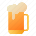 beer, glass, brew, beverage